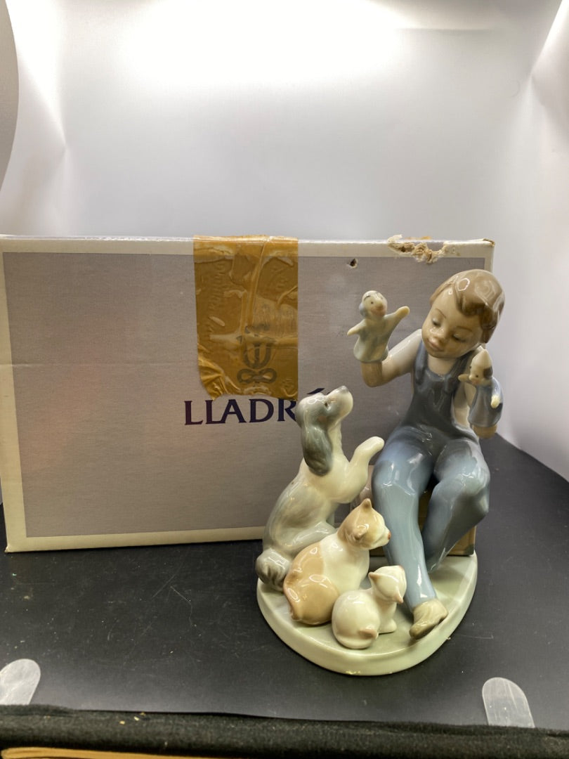 Puppet Show Figurine