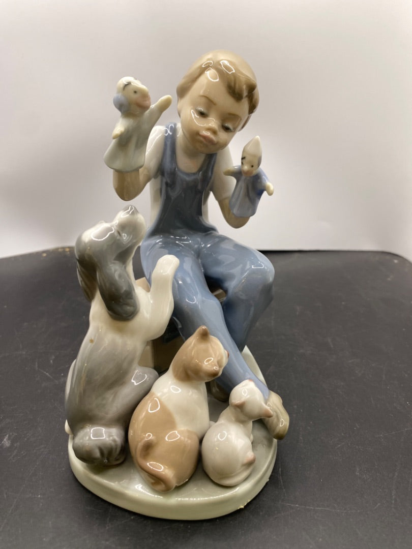 Puppet Show Figurine