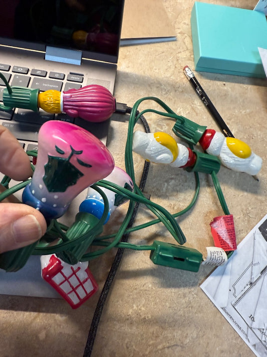 1984 Vtg Avon String lights