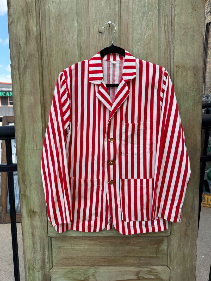Vtg 40s candy striper jacket
