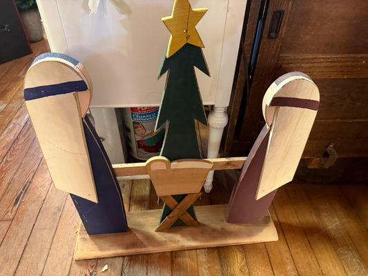 Yard Nativity