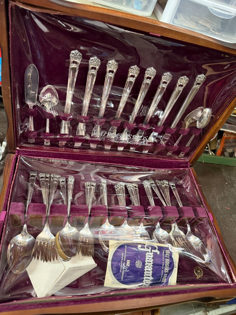 54 Eternally Yours Silverware w/ Box