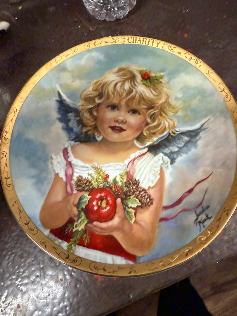 Charity Angel plate