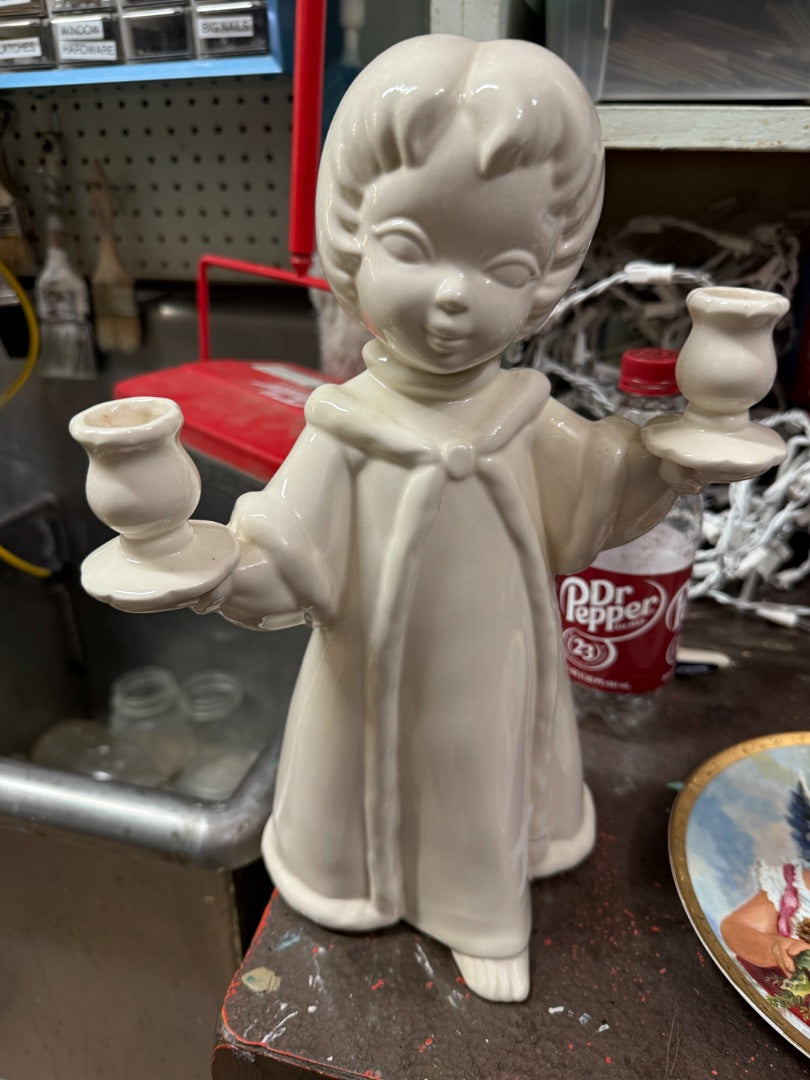 White candle girl