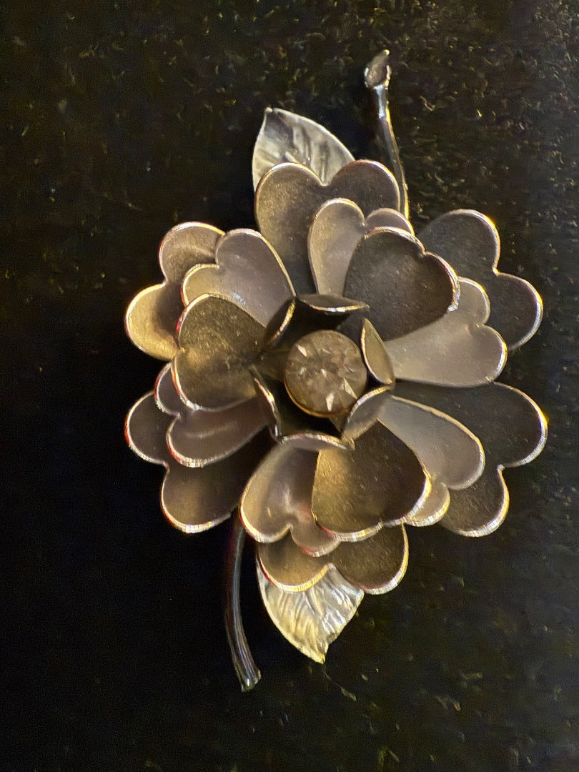 Coro Flower Brooch