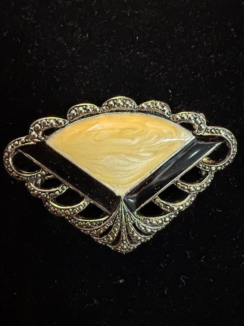 Vtg Avon Art Deco Brooch