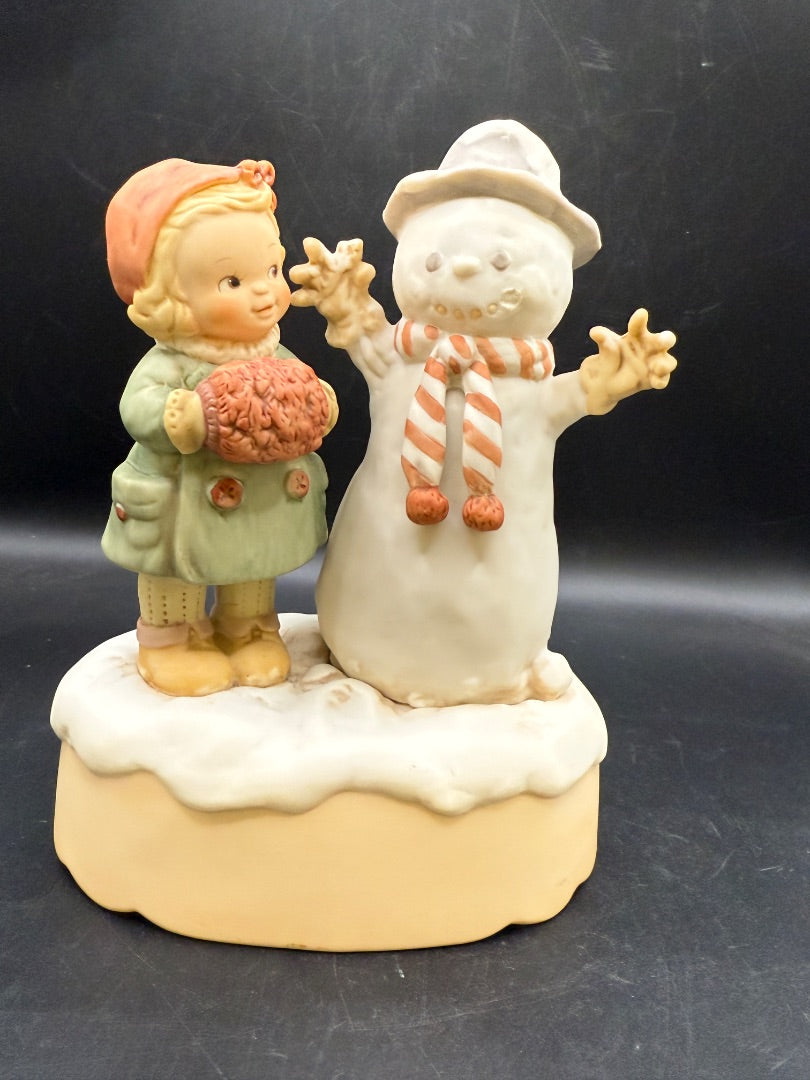 Memories of Yesterday  Enesco "Frosty The Snowman" Music Box Figurine Tested