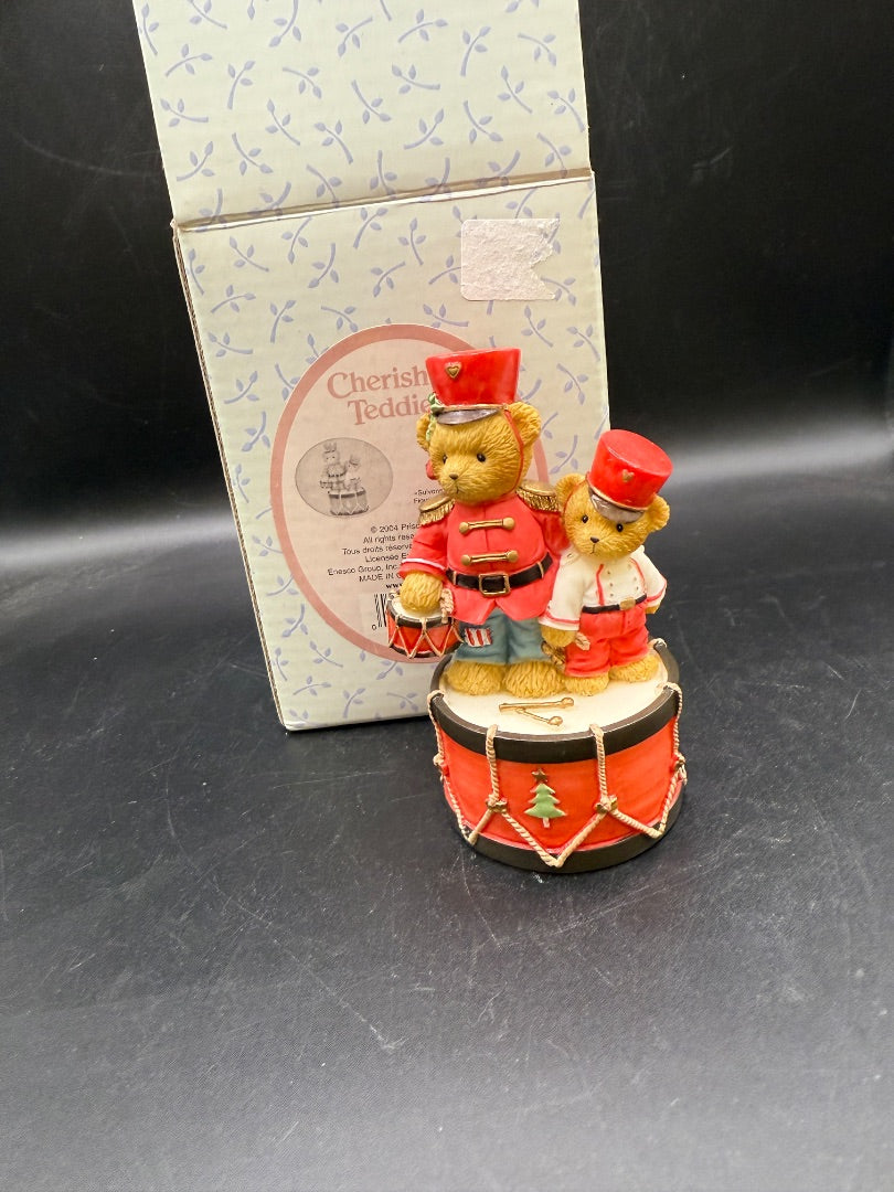 Avon Cherished Teddies Drummers Drum
