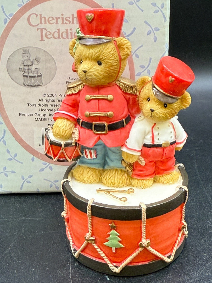 Avon Cherished Teddies Drummers Drum