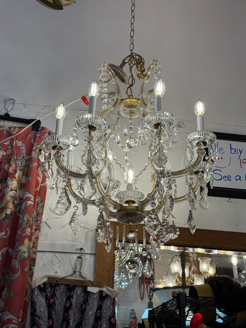 9 light Maria Theresa style 1930-40’s