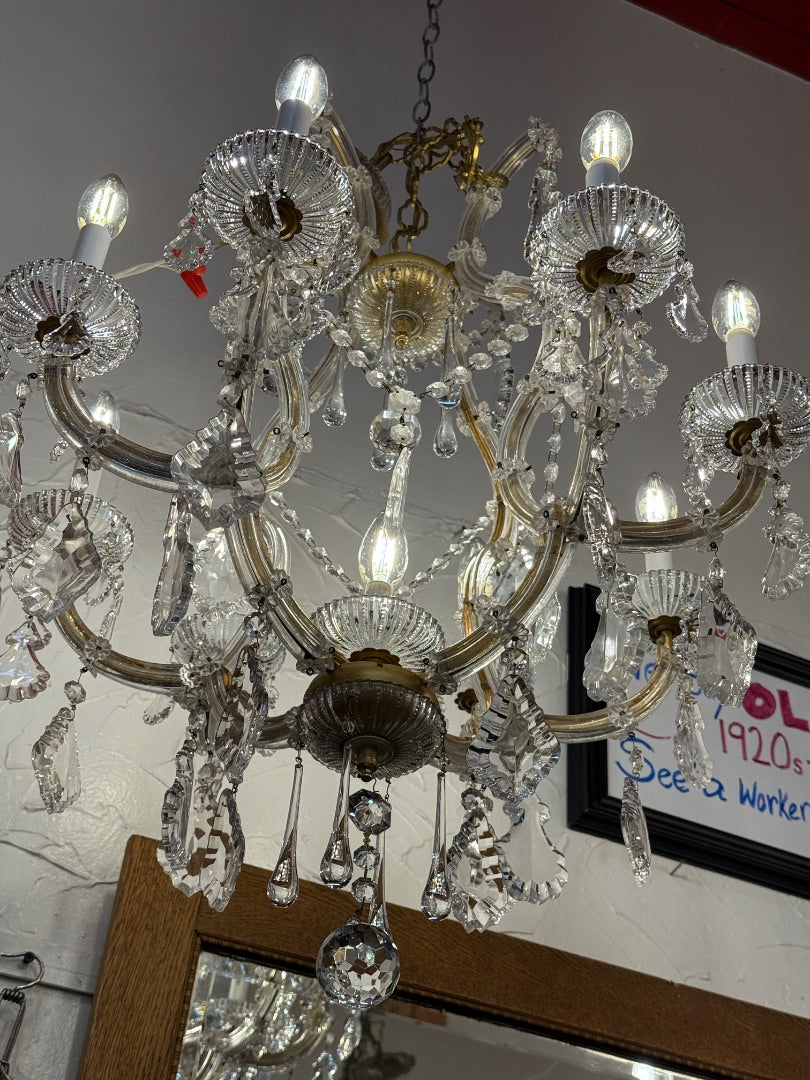 9 light Maria Theresa style 1930-40’s