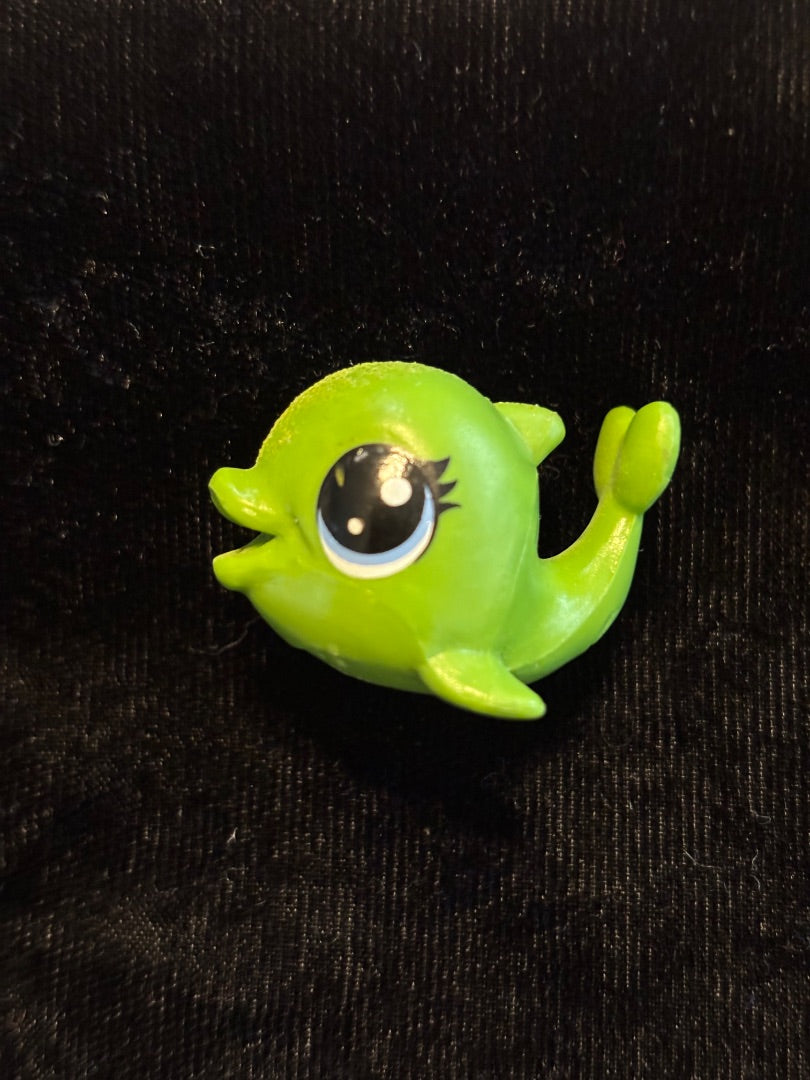 GSK LPS MINI GREEN FISH WITH SPARKLES