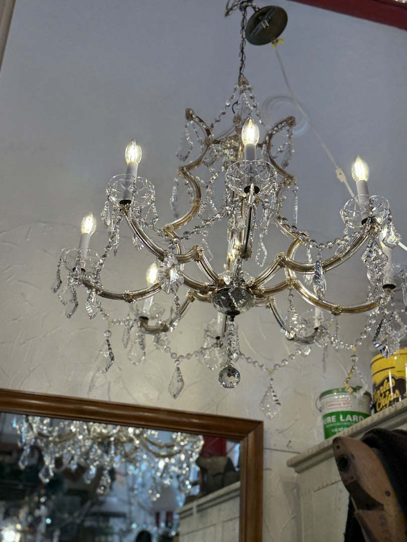 1940’s Italian Maria Theresa 9 light