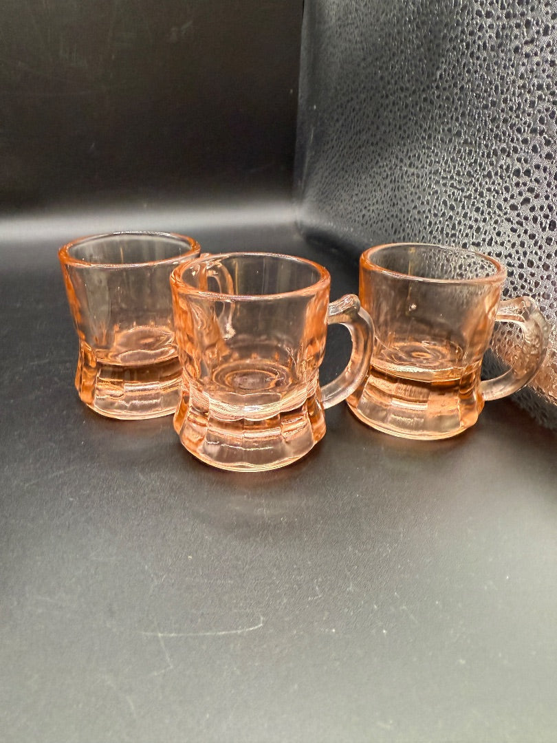 Pink Depression Shot glasses