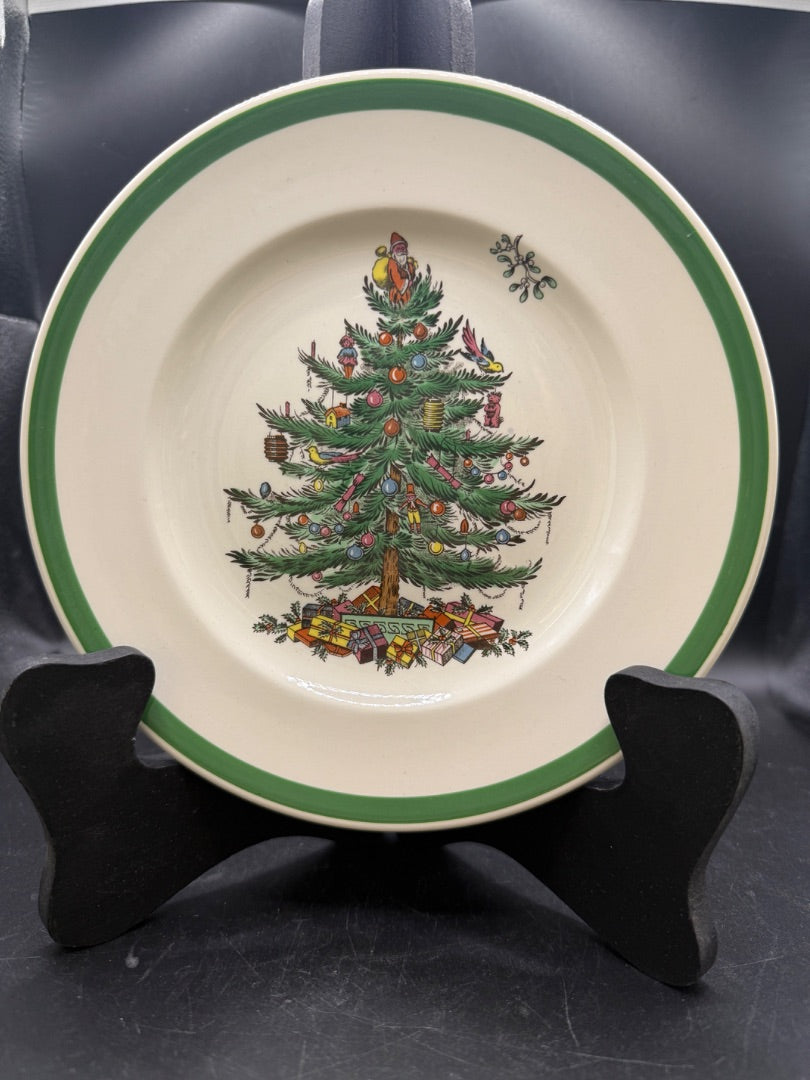 Spode Christmas Tree 7.5 Salad Desert  Plate