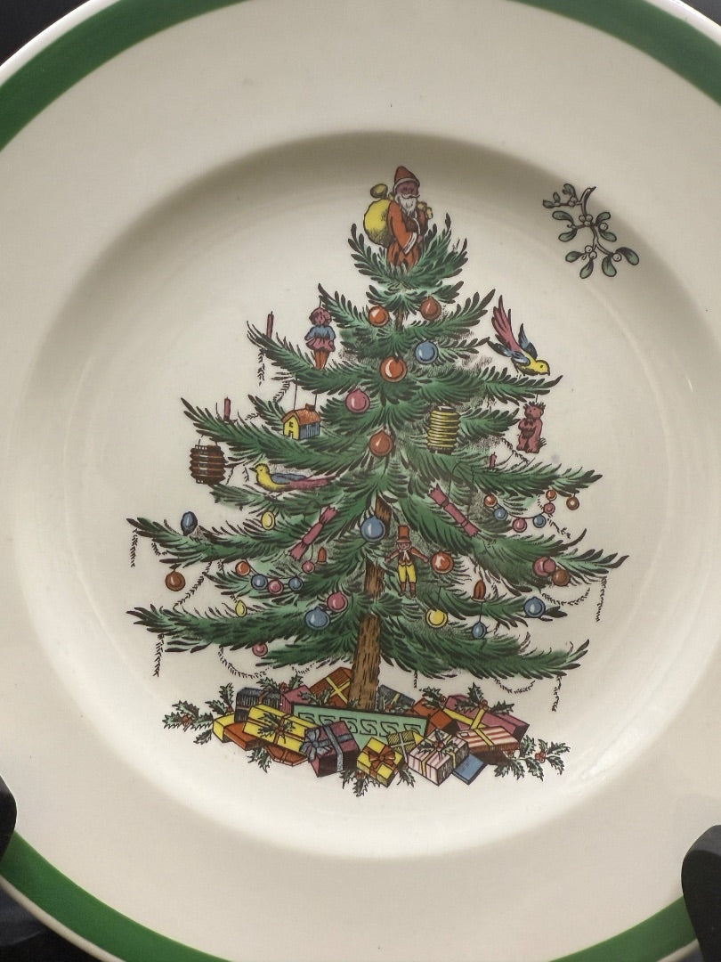 Spode Christmas Tree 7.5 Salad Desert  Plate