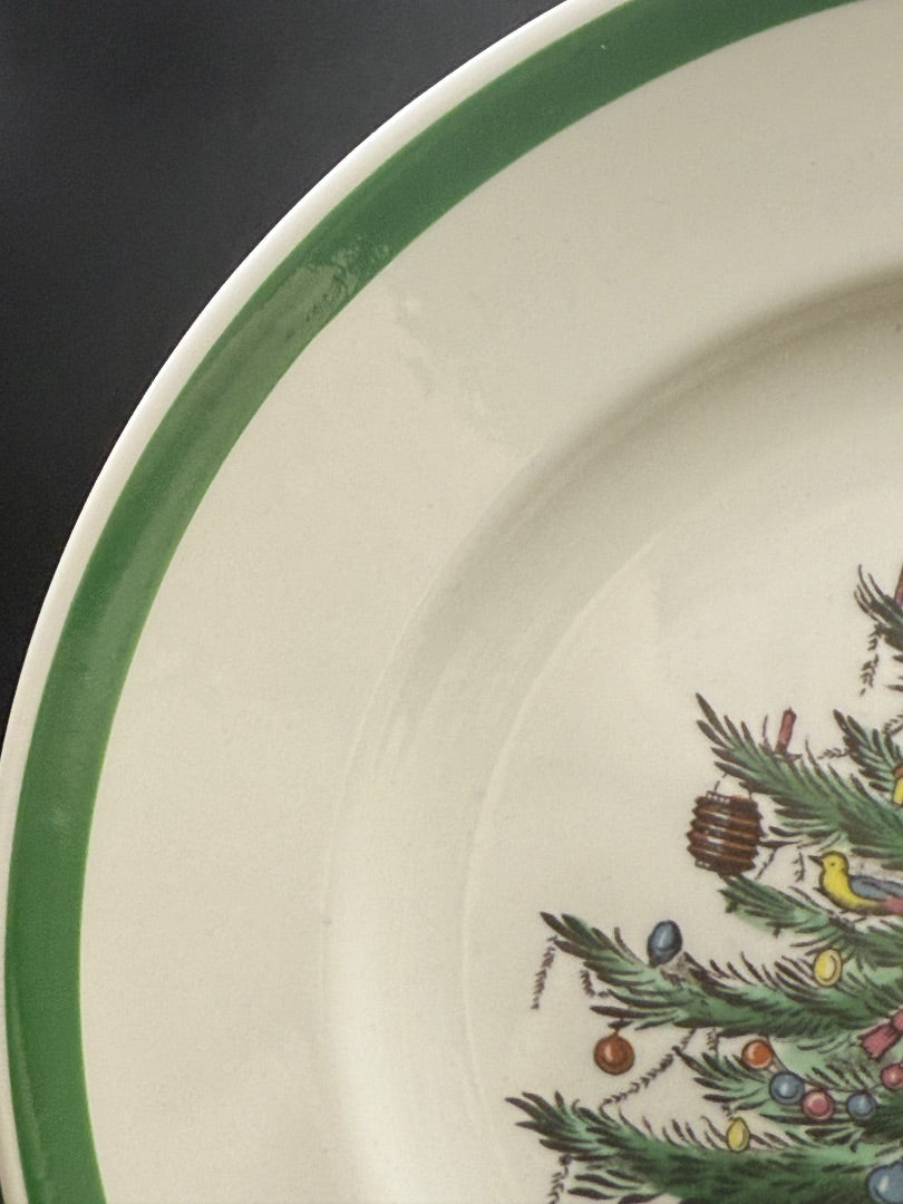 Spode Christmas Tree 7.5 Salad Desert  Plate