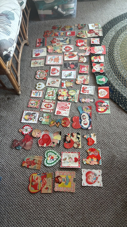 Vtg valentines 60+