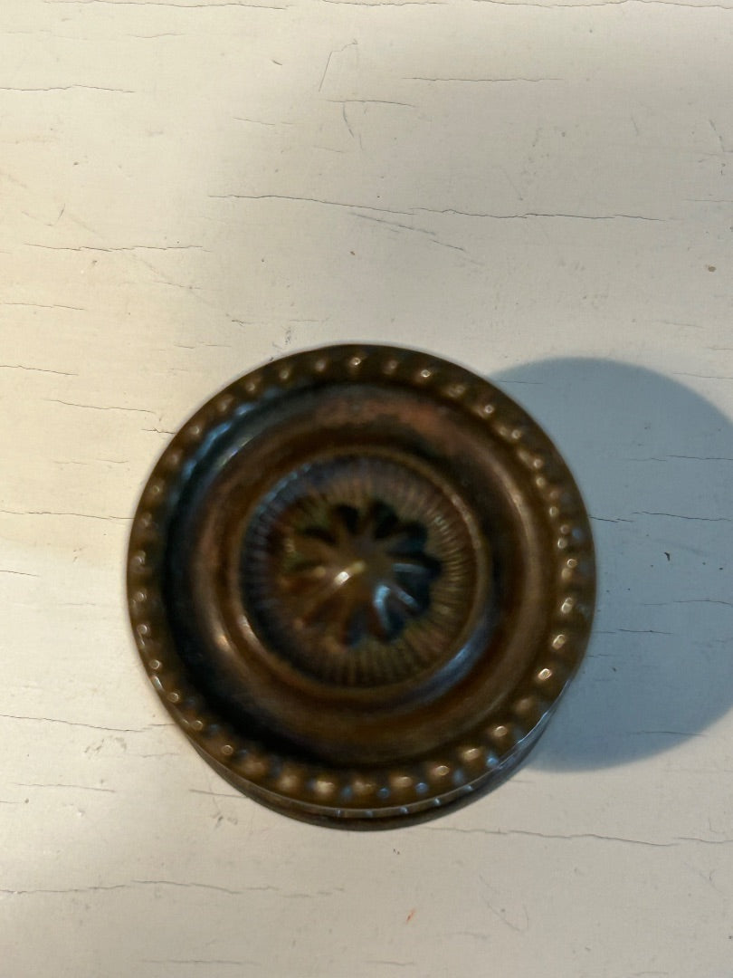 Brass furniture knob