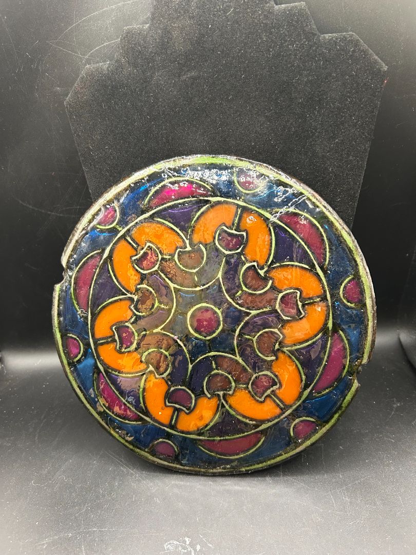 Cast iron window decoration