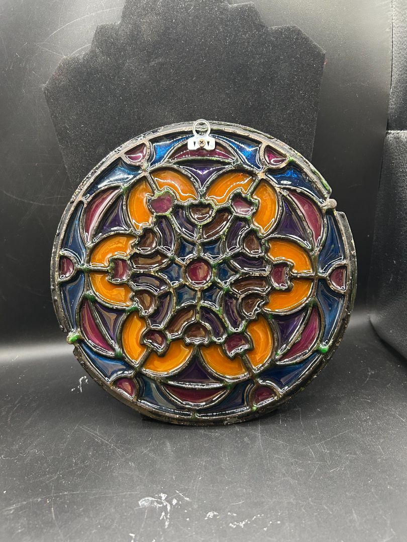 Cast iron window decoration