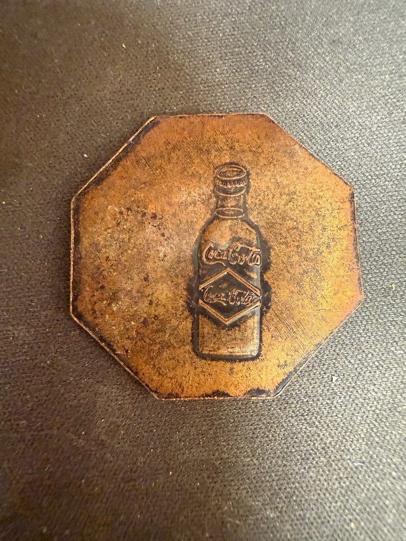 1915-1916 Drink Coca Cola CA California Free Drink Token