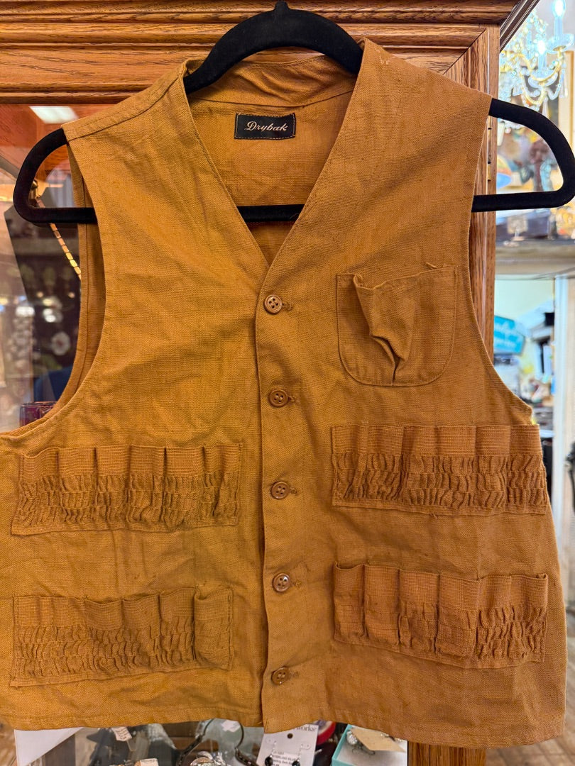 Vintage 1940s Hunting Vest