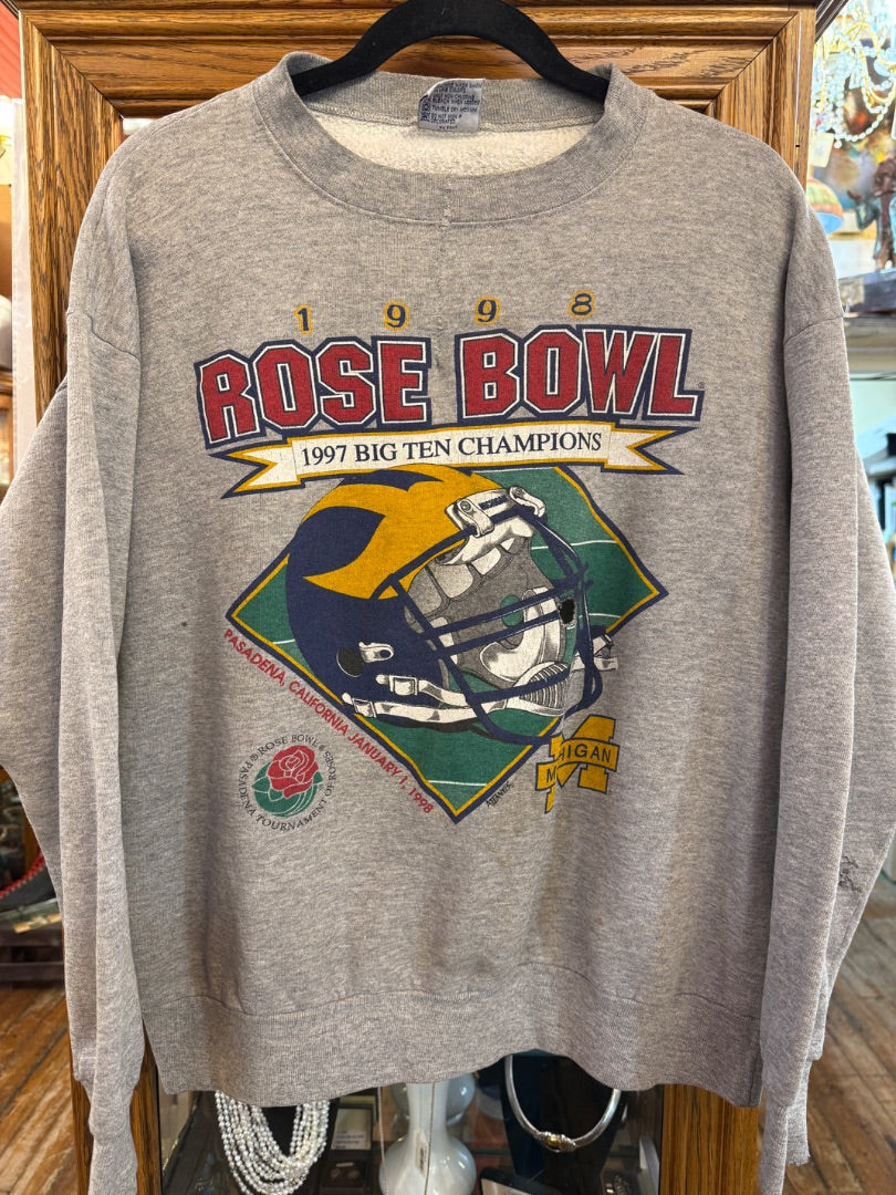 Vintage 90s Michigan Football Sweatshirt