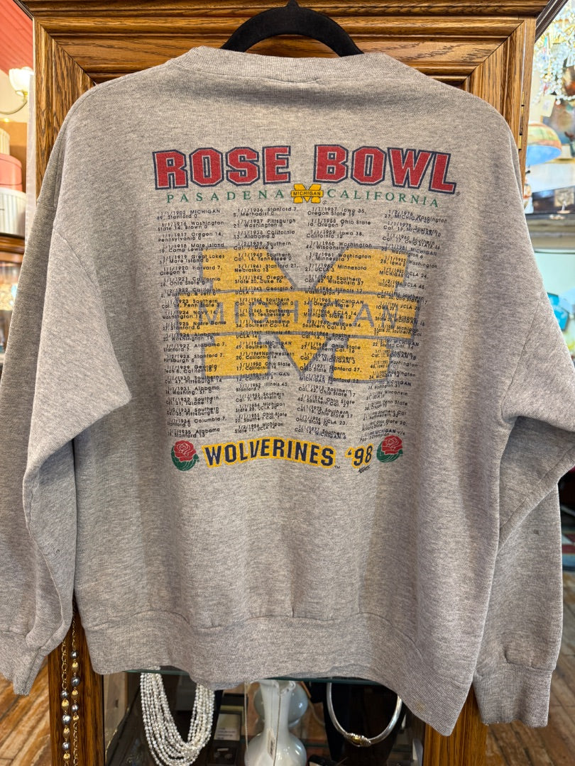 Vintage 90s Michigan Football Sweatshirt