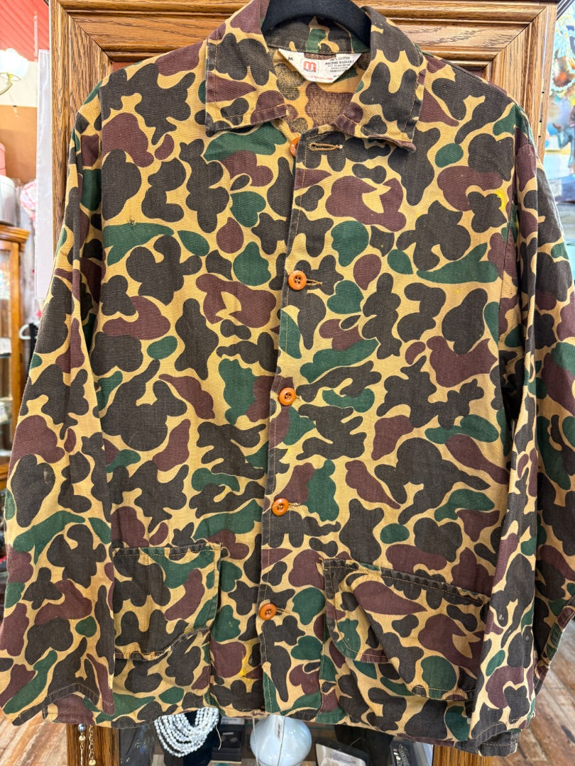 Vintage 70s Camo Jacket