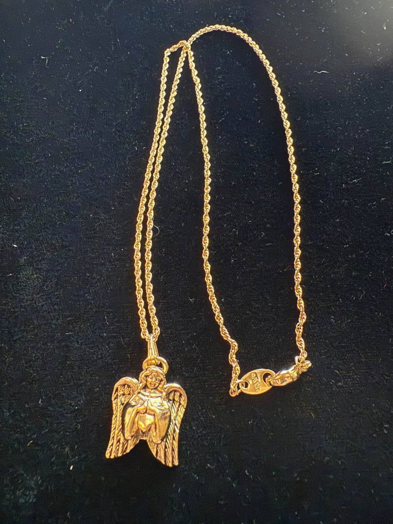 Christmas Angel Avon Necklace