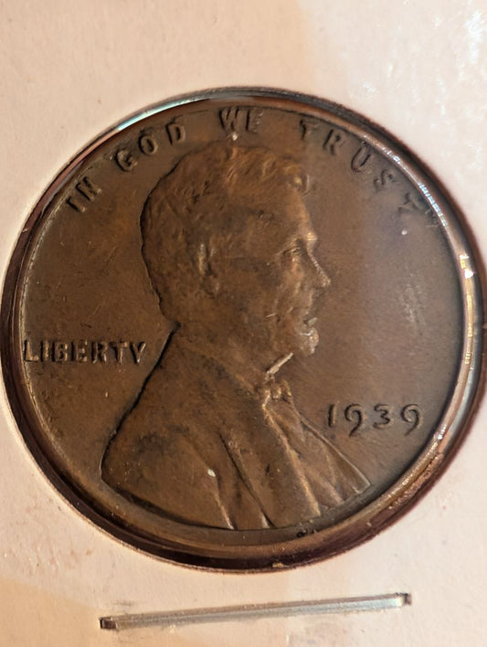 1939 Lincoln Wheat Cent