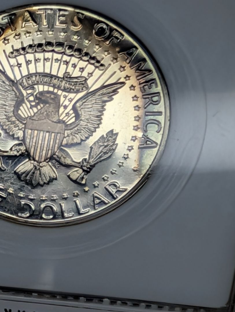 1964 Proof CAM TonedKennedy Half Dollar