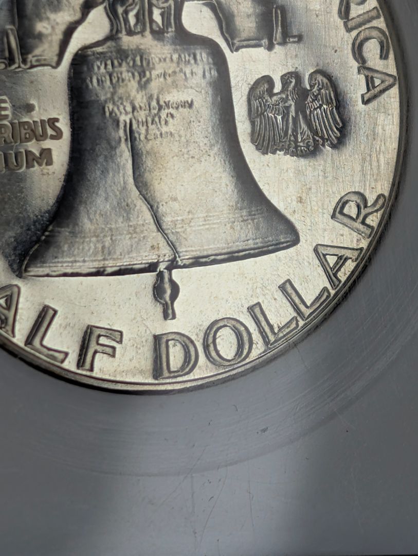 1957 Cameo Franklin Half Dollar