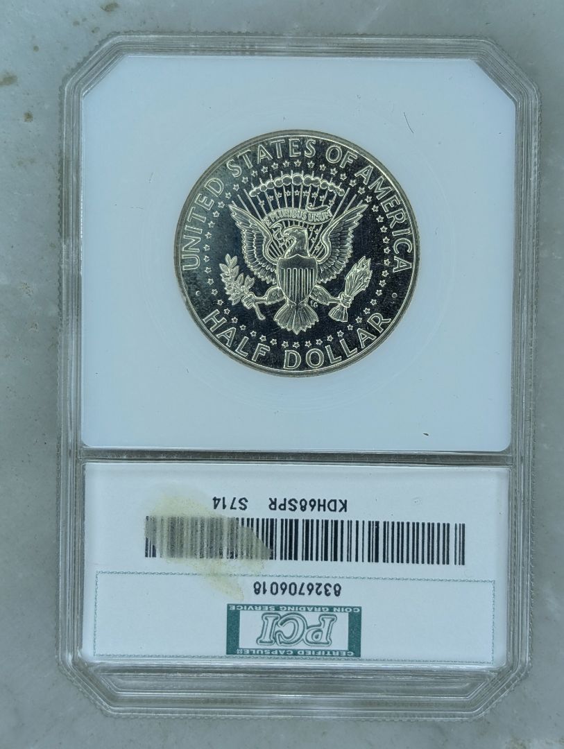 1968-S Cameo Kennedy Half Dollar