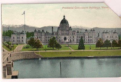 Provincial Government Buildings Victoria BC Canada   Postcard