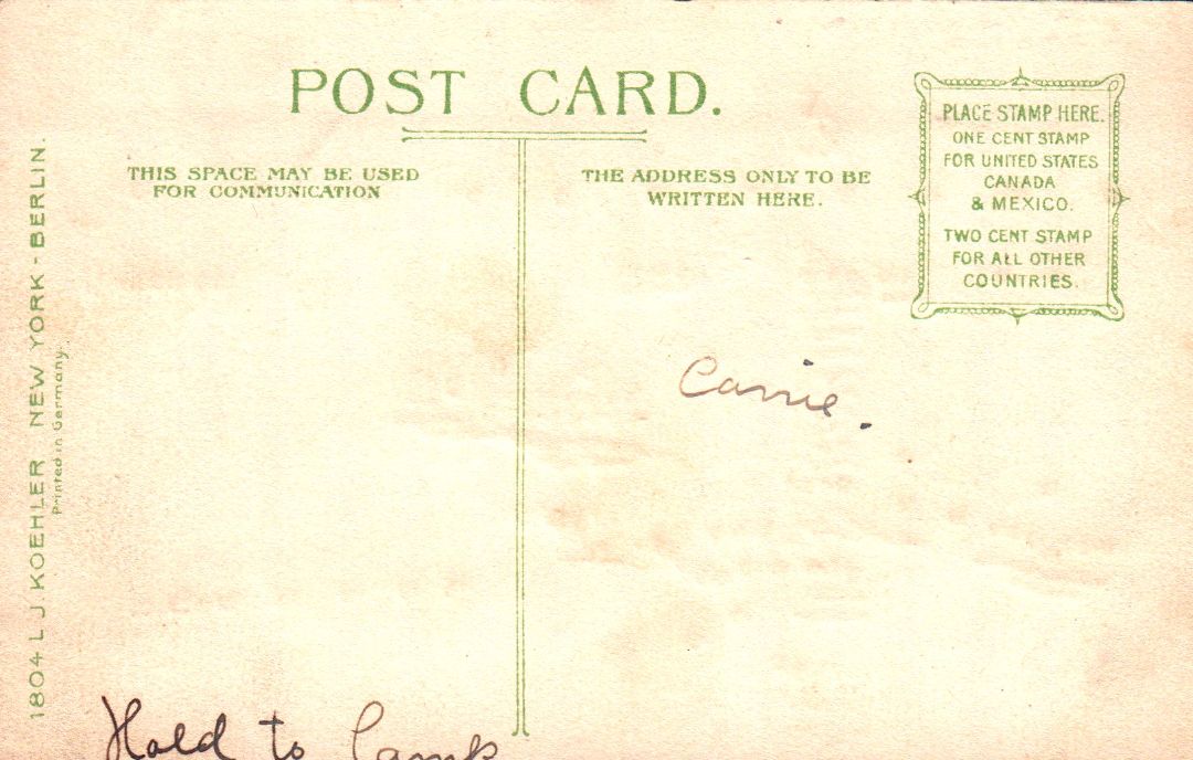 Poughkeepsie Bridge, Hudson River, New York HTL Hold to the Light postcard