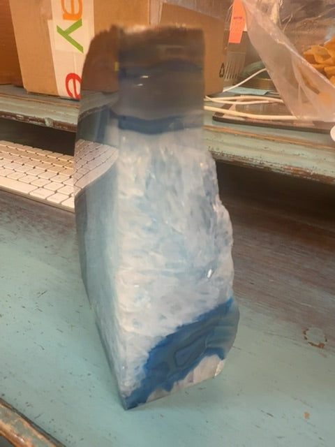 Blue Agate. 1504 g