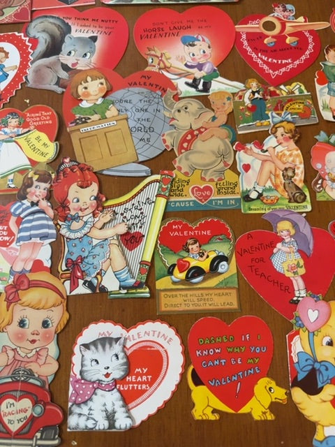 Vintage Valentines cards