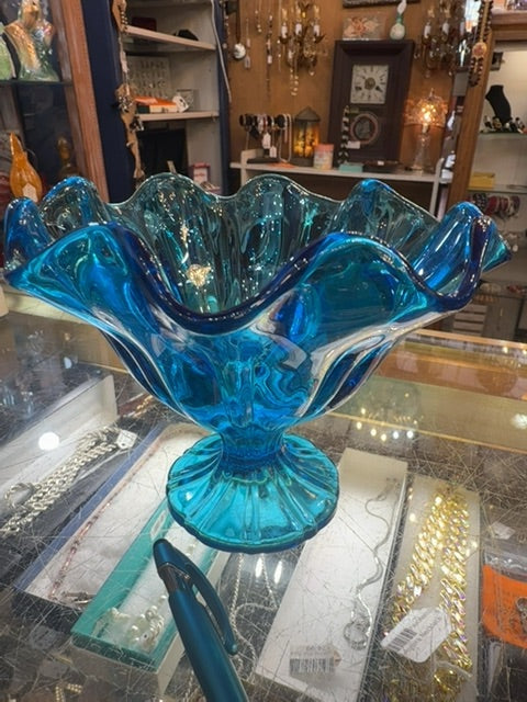 Art glass blue
