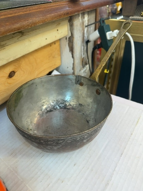 Old brass, copper Handmade & stamped