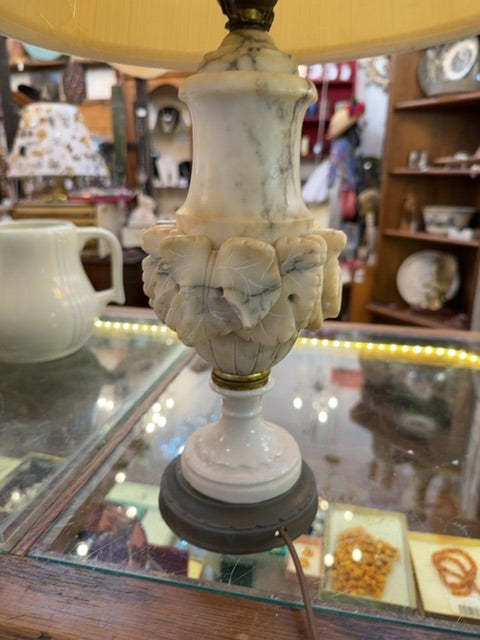 Marble table lamp