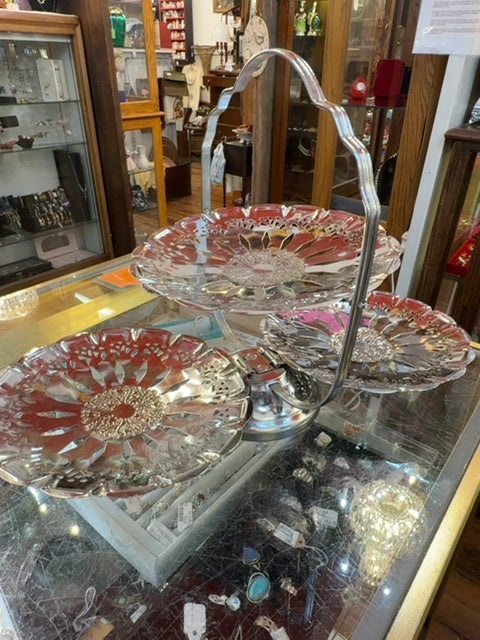 3 tier desert tray