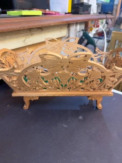 Scroll work basket