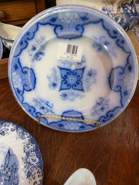 Albion Flo Blue Plates