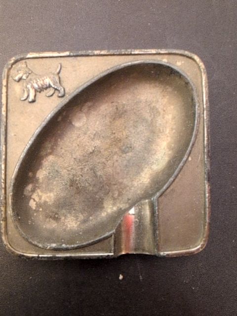 Irish setter ashtray