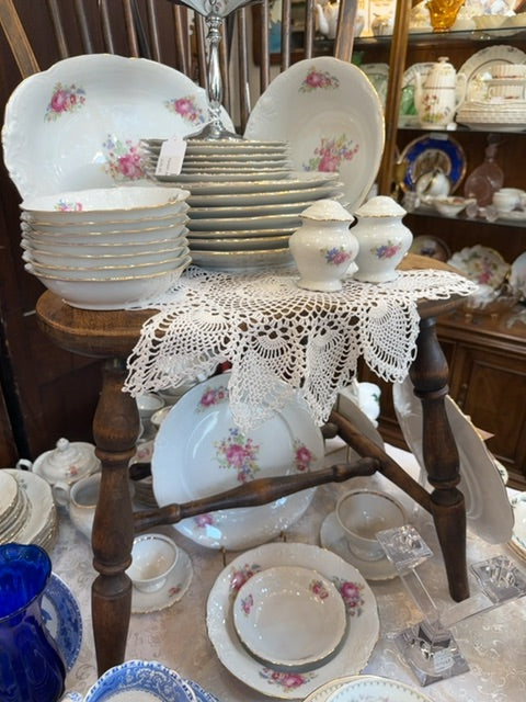 Vtg Wawel Rose China 8serving set