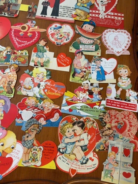 Vintage Valentines cards
