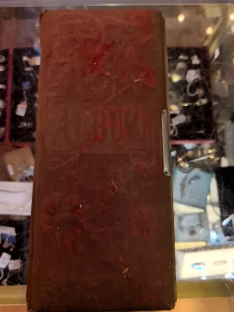 Antique photo album