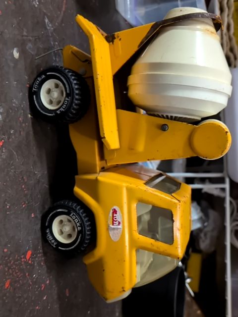 Tonka cement truck as is